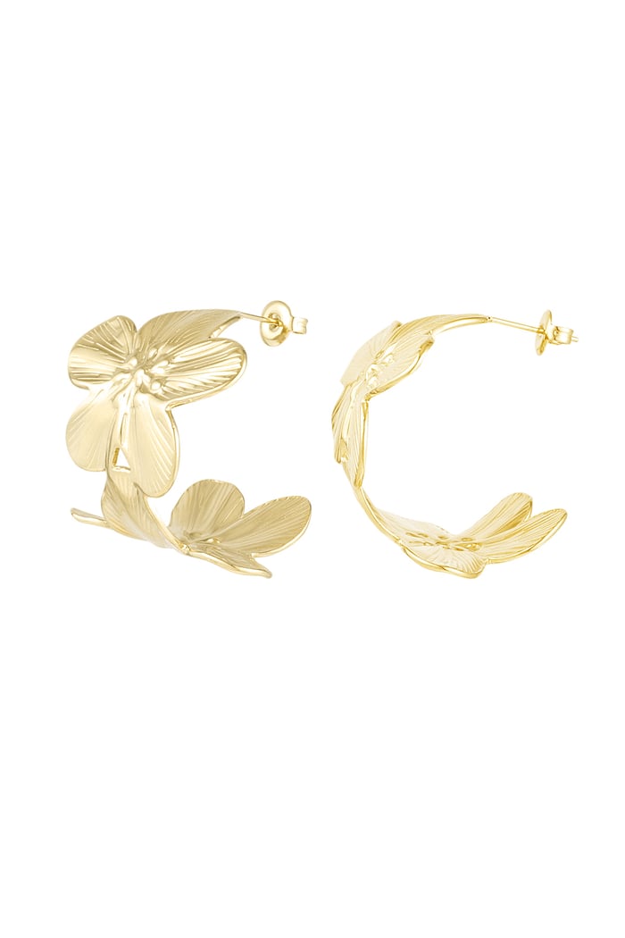 Boucles d'oreille Vanille