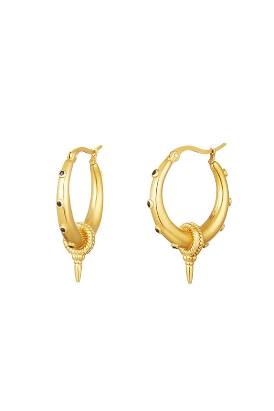 Boucles d'oreille Gaétane