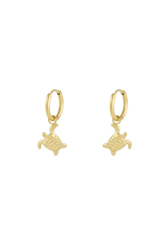 Boucles d'oreille Blanche