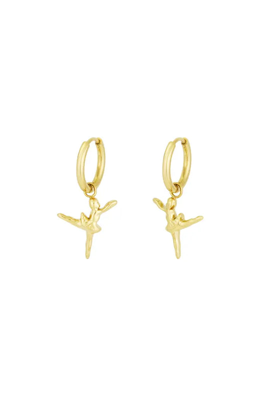 Boucles d'oreille Rose