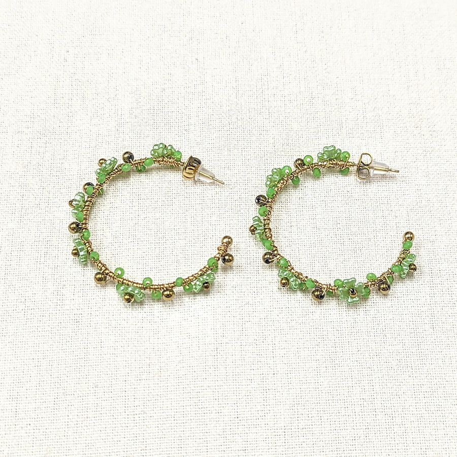 Boucles d'oreilles Alaïa