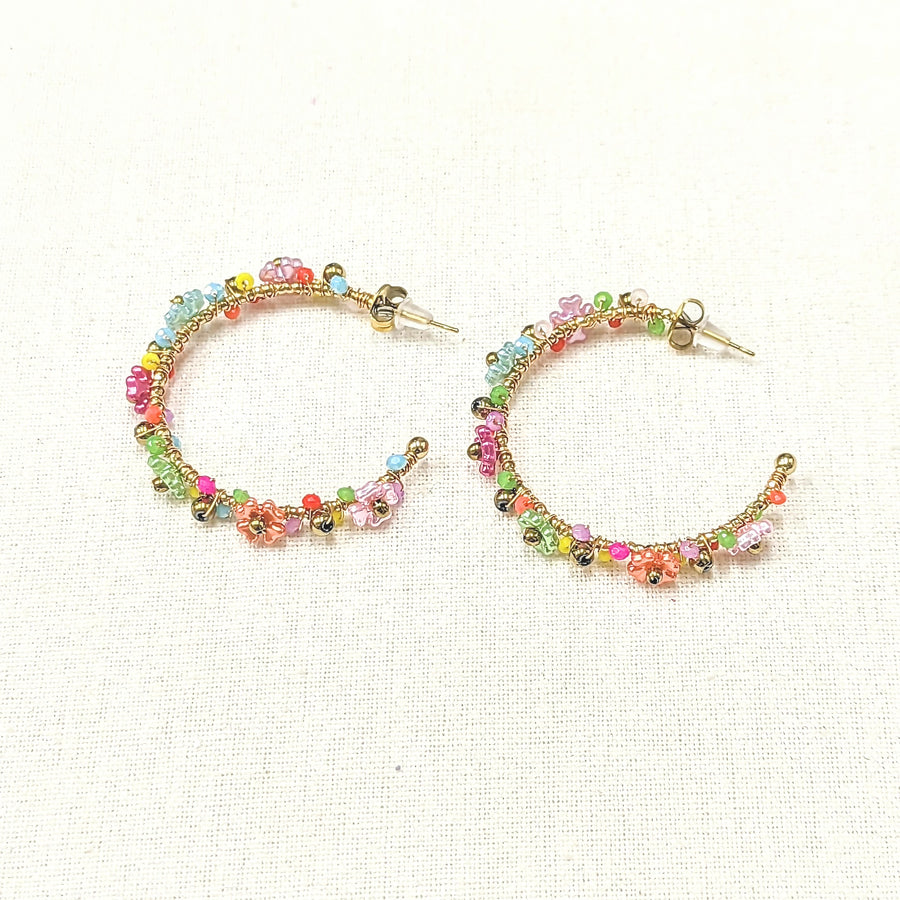 Boucles d'oreilles Alaïa